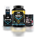 Aarogyamatrix Pre-Workout & Whey Protein with Creatine Advance and Multivitamin AAROGYA MATRIX