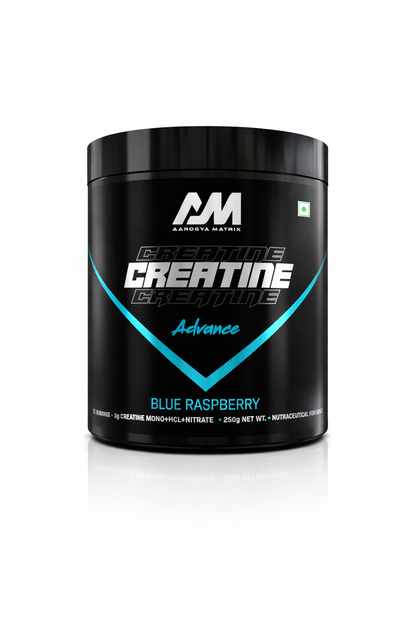 Advance Creatine with  Monohydrate + Hcl + Nitrate  – Strength, Power & Performance