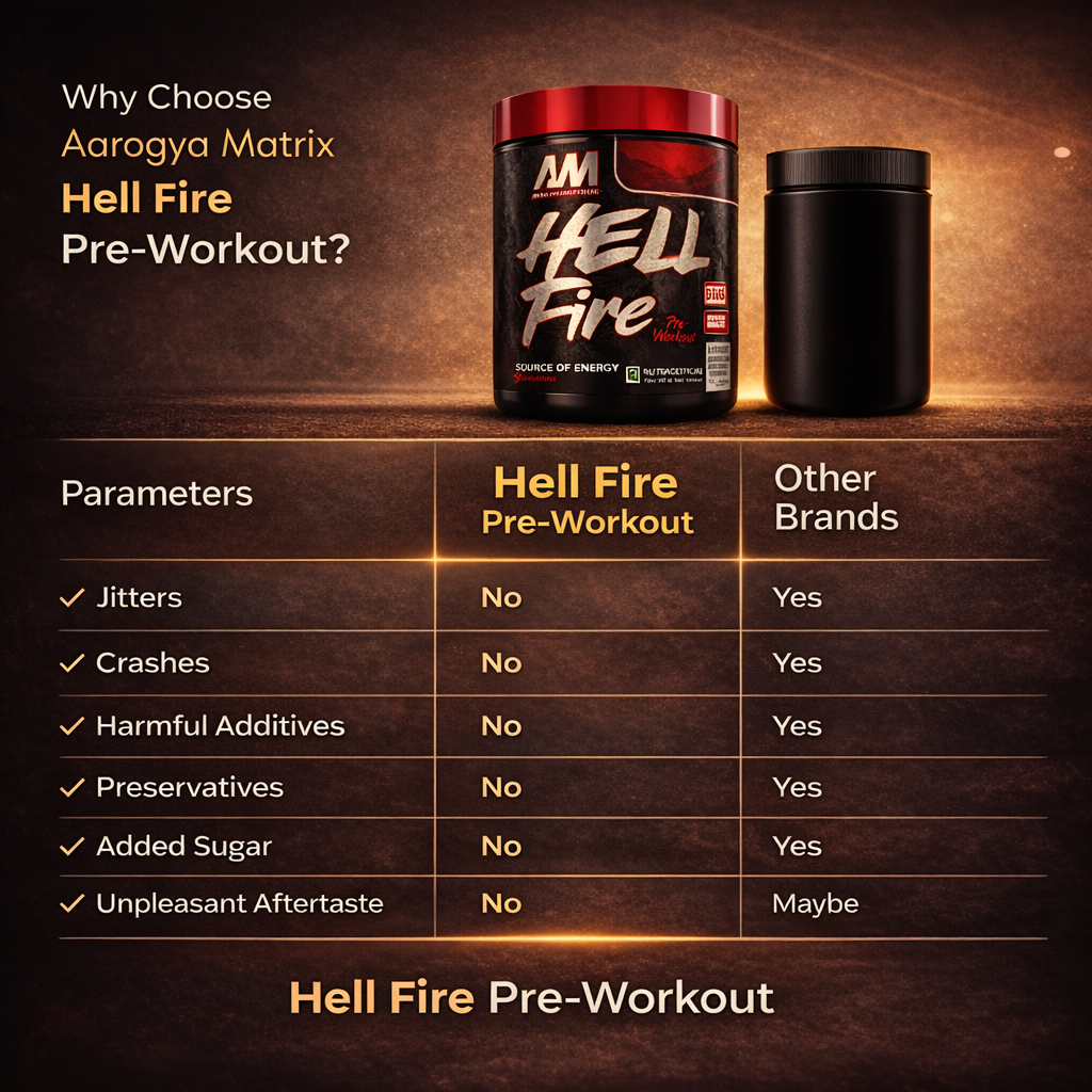 Hell Fire Pre-Workout Powder for Explosive Energy & Intense Training