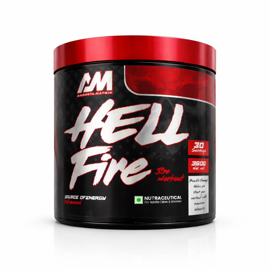 Hell Fire Pre-Workout Powder for Explosive Energy & Intense Training